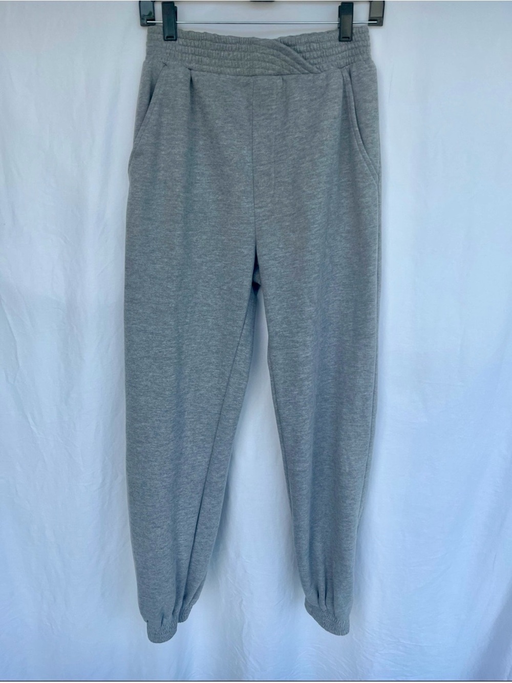 Michael Costello x Revolve Grey Jogger Pants Womens S